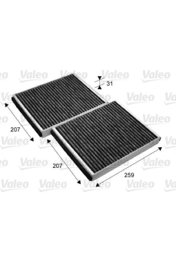 VALEO 715690 | Klima Filtresi (BMW F01-F02-F04-F07-F10 Karbonlu)