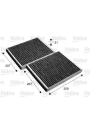 VALEO 715690 | Klima Filtresi (BMW F01-F02-F04-F07-F10 Karbonlu)