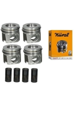 GOETZE 87-70246050 | Bmw 5 Serisi F10 Kasa 520d (N47 Motor) Piston-Segman Takımı 0.50