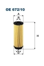 FILTRON OE672-10 | Yağ Filtresi 16-1-Seri (F20-F21) 3-Seri (F30-F31-F34-F80) X3-X4-X5