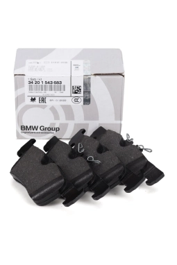 TEXTAR 2533101 | Bmw X1 Seri F48 Kasa Arka Fren Balata Takımı