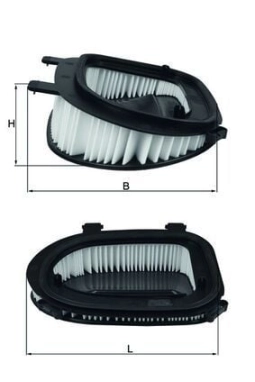 MAHLE LX3541 | Hava Filtresi 11-X3-X5