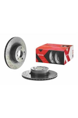 BREMBO 09.B569.1X | Fren Diski Arka Hava Kanallı Delikli (BMW X3 (F25) / X4 (F26)) | 2 Adet