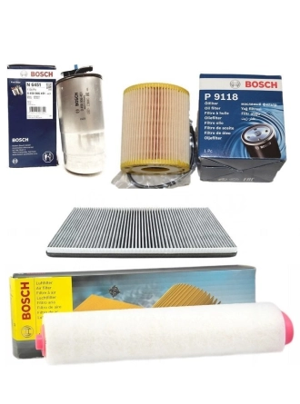 Bmw X5 E53 3.0d (2003-2006) Periyodik Bakım Filtre Seti Bosch Marka