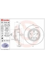 BREMBO 08.7019.81 | Fren Diski E-53 Arka Tek | 2 Adet