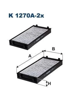 FILTRON K1270A-2X | Polen Filtresi 06-X5 (E70-F15-F85) X6 (E71-E72-F16-F86) + Ca