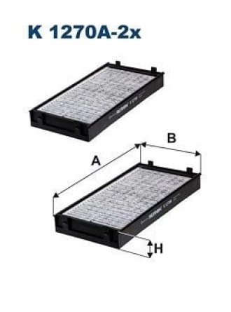 FILTRON K1270A-2X | Polen Filtresi 06-X5 (E70-F15-F85) X6 (E71-E72-F16-F86) + Ca