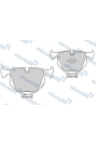 MANDO MBF015213 | Fren Balata Arka 7S-E65-E66