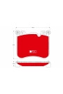 TRW GDB1826DTE | Fren Balata Ön 10-X5-X6