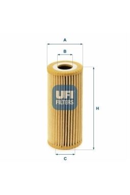 UFI 25.067.00 | Yağ Filtresi 04-13 A-Seri (W168-W169) A180