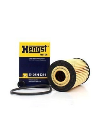 HENGST E105HD51 | Mercedes W168 Kasa A160 Yağ Filtresi Henst Marka