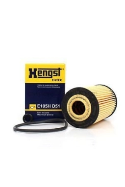 HENGST E105HD51 | Mercedes Benz A Serisi W168 A140 Yağ Filtresi Henst Marka