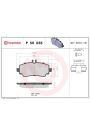BREMBO P50035 | Fren Balatası Ön (Mercedes W168-W414 Vaneo)