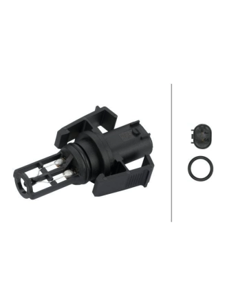 HELLA 6PT009109-291 | Hava Sıcaklık Sensörü (Mercedes 646 / 651 / 642 / 271 Spr / 638 / 203 / 204)