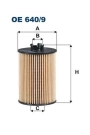 FILTRON OE640-9 | Yağ Filtresi 05-13 A-Seri (W169) B-Seri (W245)