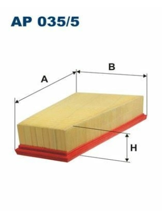 FILTRON AP035-5 | Hava Filtresi 13-A-Seri (A180-A200) B-Seri (B180-B200) Ucgen
