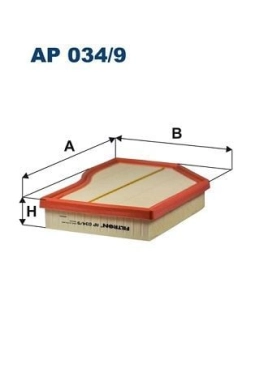 FILTRON AP034-9 | Hava Filtresi 18-A-Seri (W177) B-Seri (W247)