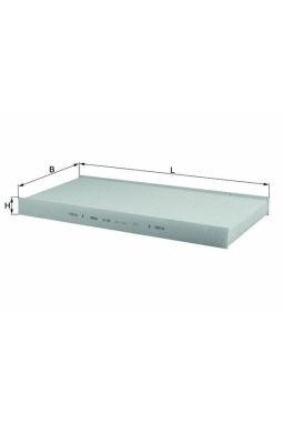 MAHLE LA252 | Polen Filtresi 05-12 A-Seri (W169) B-Seri (W245)