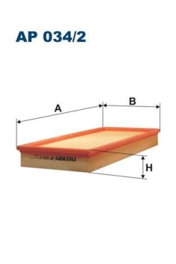 FILTRON AP034-2 | Hava Filtresi 05-12 A-Seri (W169) B-Seri (W245)