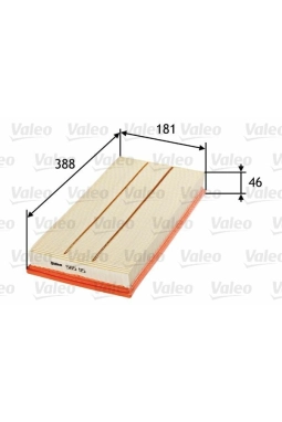 VALEO 585115 | Hava Filtresi W169 04-12 W245 05-11