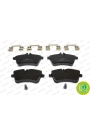 FERODO FDB1750 | Fren Balata Ön 05-A.S-W169 B.S-W245 Benzinli