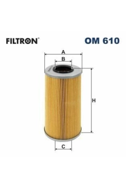 FILTRON OM610 | Yağ Filtresi 96-06 Sprinter