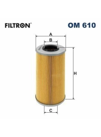 FILTRON OM610 | Yağ Filtresi 96-06 Sprinter
