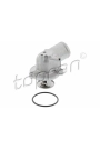 TOPRAN 109892 | Termostat 87°C Mercedes M111 124 / 202 / 208 / 210 Klimalı (Borulu) Metal Govdelı