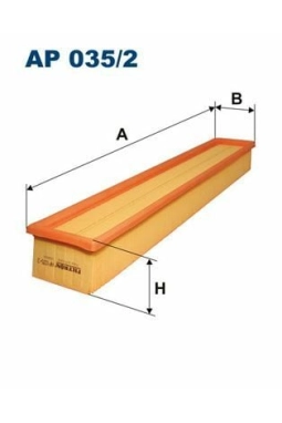 FILTRON AP035-2 | Hava Filtresi 00-03 C-Seri (W203)