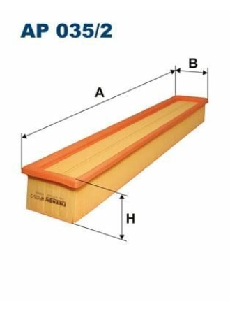 FILTRON AP035-2 | Hava Filtresi 00-03 C-Seri (W203)