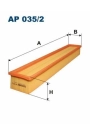 FILTRON AP035-2 | Hava Filtresi 00-03 C-Seri (W203)