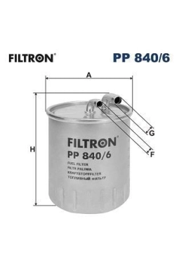FILTRON PP840-6 | Mazot Filtresi 01-08 C-Seri (C200-C220)