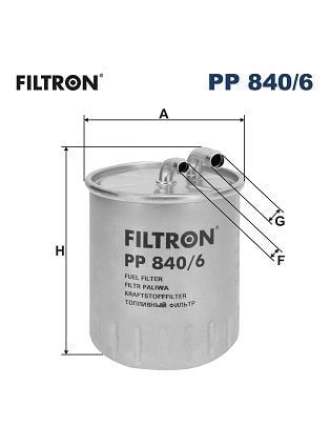 FILTRON PP840-6 | Mazot Filtresi 01-08 C-Seri (C200-C220)