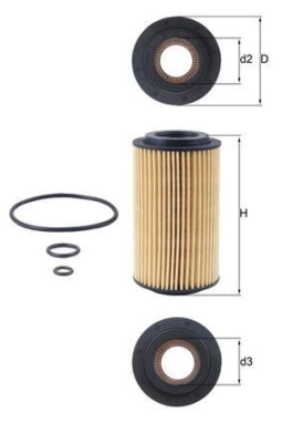MAHLE OX153D3 | Yağ Filtresi Clc-Serisi (Cl203) 08-11Clc 200 CDI (203.707) Clc 220 CDI (203.708) CLK (C209) 02-09Clk 270 CDI (209.316) CLK 220 CDI (209.308) CLK 220 CDI (209.308) C-Serisi (W202) 93-00C 220 CDI (202.133) C 200 CDI (202.134) C-Serisi (
