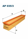 FILTRON AP035-3 | Hava Filtresi C-Class W203 00-02 S203 01-02 Cl203 01-02