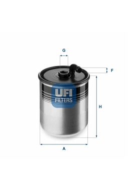 UFI 24.429.00 | Yakıt Filtresi (Mercedes Om611-Om612 / C-Serisi (W203) 01-07 / CLK (C209) 02-09)