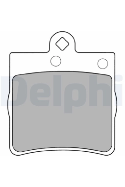 DELPHI LP1403 | Fren Balata Arka C.S-S203