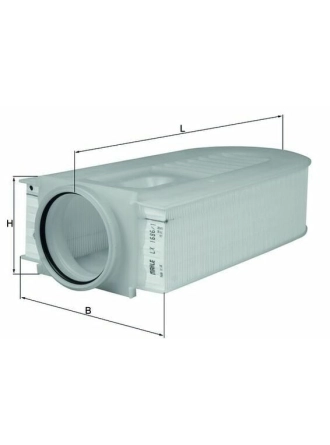 MAHLE LX1686-1 | Hava Filtresi 09-C-Seri (C180-C200) E-Seri (E200-E220)