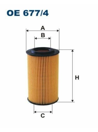 FILTRON OE677-4 | Yağ Filtresi 10-Sprinter-Vito C-Seri (W204-W205)