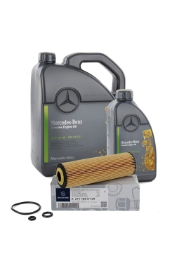 Mercedes W204 Kasa C180 Kompressor Yağ Filtresi Ve Motor Yağı Orijinal