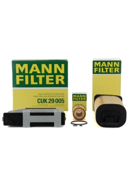 Mercedes W204 C180 (274 Motor) Periyodik Bakım Filtre Seti Mann Marka