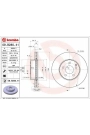 BREMBO 09.B280.41 | Fren Diski 204 / 212 Ön C / E 200 / 250 Cgı | 2 Adet