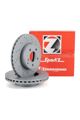 ZİMMERMAN 400.3653.52 | Mercedes W204 Kasa C220 Cdi Ön Fren Disk Takımı Delikli Tip n Marka