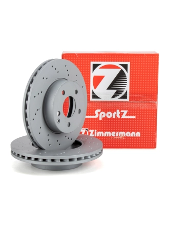 ZİMMERMAN 400.3653.52 | Mercedes W204 Kasa C220 Cdi Ön Fren Disk Takımı Delikli Tip n Marka