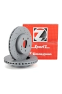 ZİMMERMAN 400.3653.52 | Mercedes W204 Kasa C220 Cdi Ön Fren Disk Takımı Delikli Tip n Marka