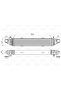 VALEO 818679 | Turbo Radyatörü (Intercooler) 08-C-Seri (W204-S204)-E-Seri (A207-C207)