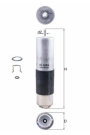 MAHLE KL169-6D | Mazot Filtresi 15-C-Seri (W205-S205)