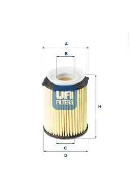UFI 25.178.00 | Yağ Filtresi 13-A-Seri (A180-A250) C-Seri (C180-C200) E-Seri (E200-E250)