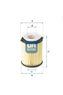 UFI 25.178.00 | Yağ Filtresi 13-A-Seri (A180-A250) C-Seri (C180-C200) E-Seri (E200-E250)