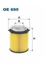 FILTRON OE695 | Yağ Filtresi 13-A-Seri (A180-A250) C-Seri (C180-C200) E-Seri (E200-E250)